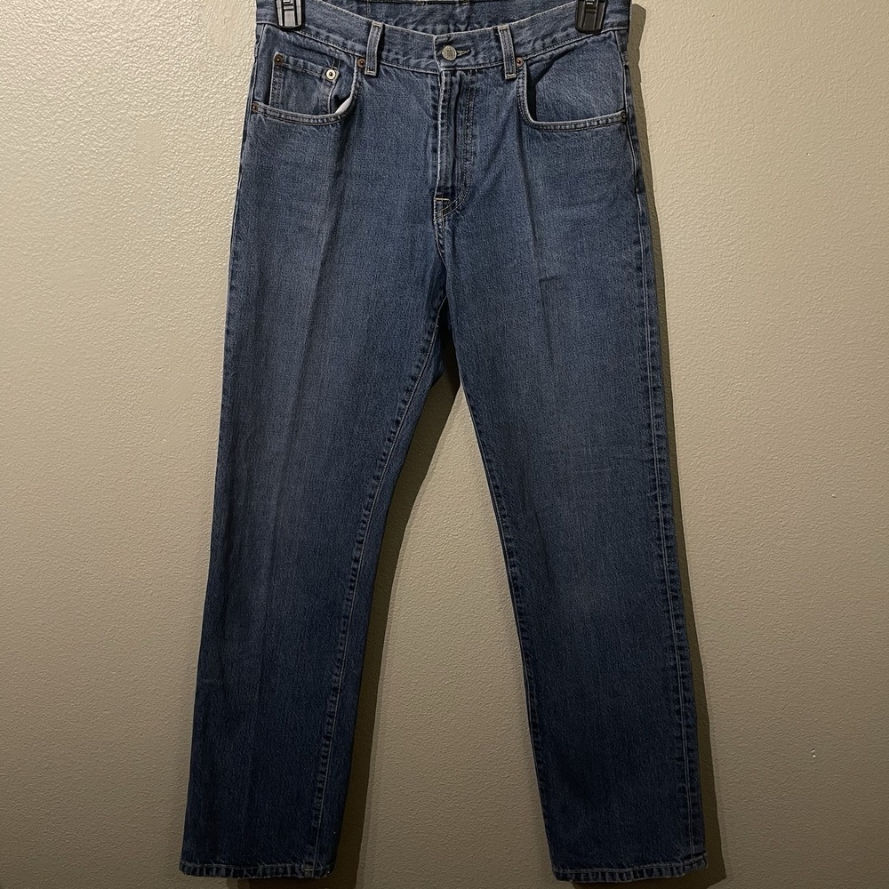 Vintage Lucky Brand Gene Montesano Dungarees Denim Jeans Size 8/28